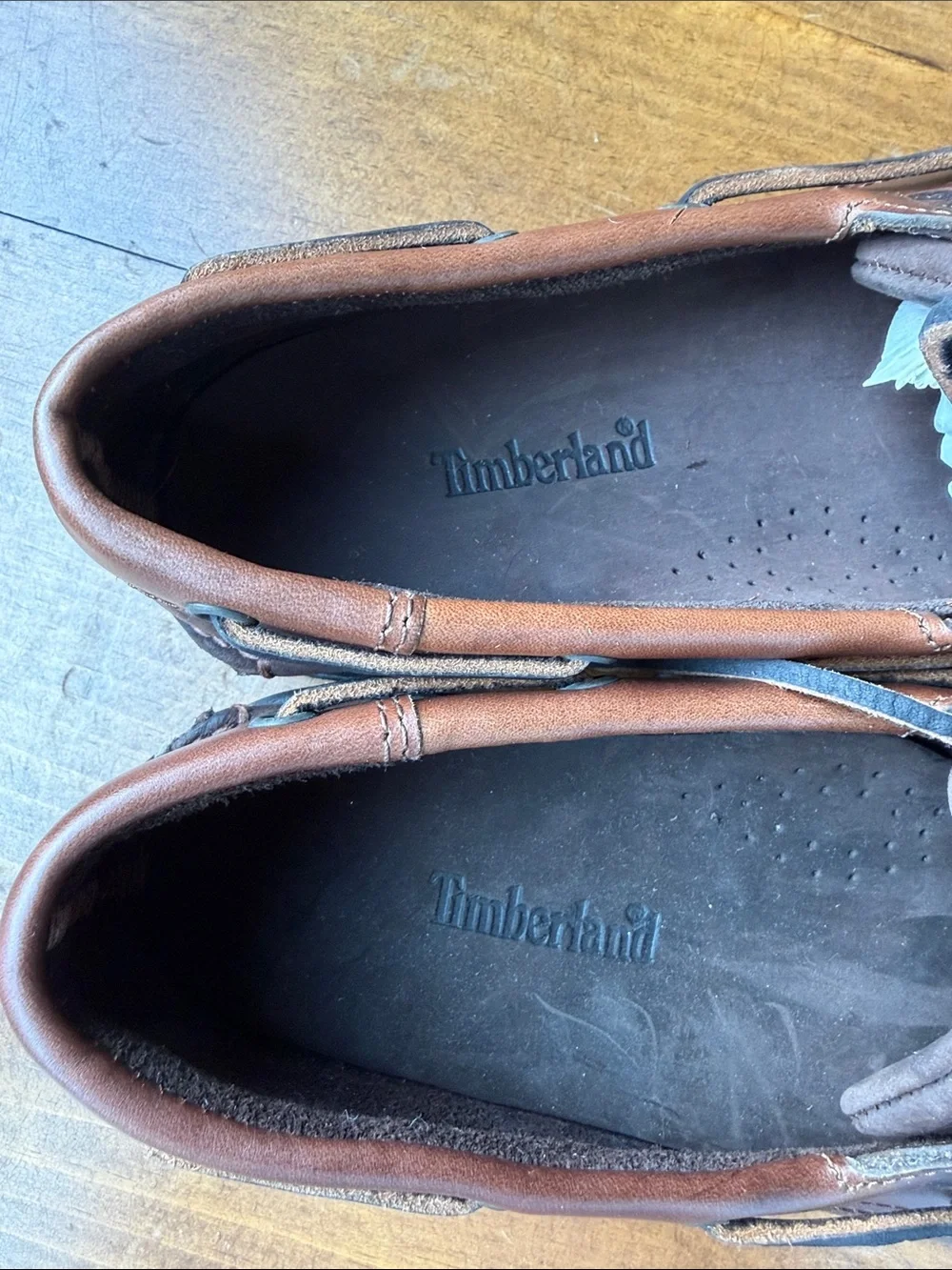 Timberland Soundview 2 Eye Chocolate Nubuck Boat Shoe Sz 9